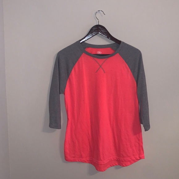 Athletic Works Tops - Athletic Works Womens pink & gray longsleeve shirt